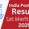 India Post GDS Result 1st Merit List: Gramik Dak Sevak results out at indiapostgdsonline.gov.in, direct links here