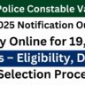 Bihar Police Constable Vacancy 2025 Notification Out: Apply Online for 19,838 Posts – Eligibility, Date, and Selection Process