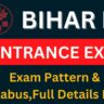 Bihar ITI Entrance Exam Syllabus 2025 – Exam Pattern & Syllabus,Full Details Here