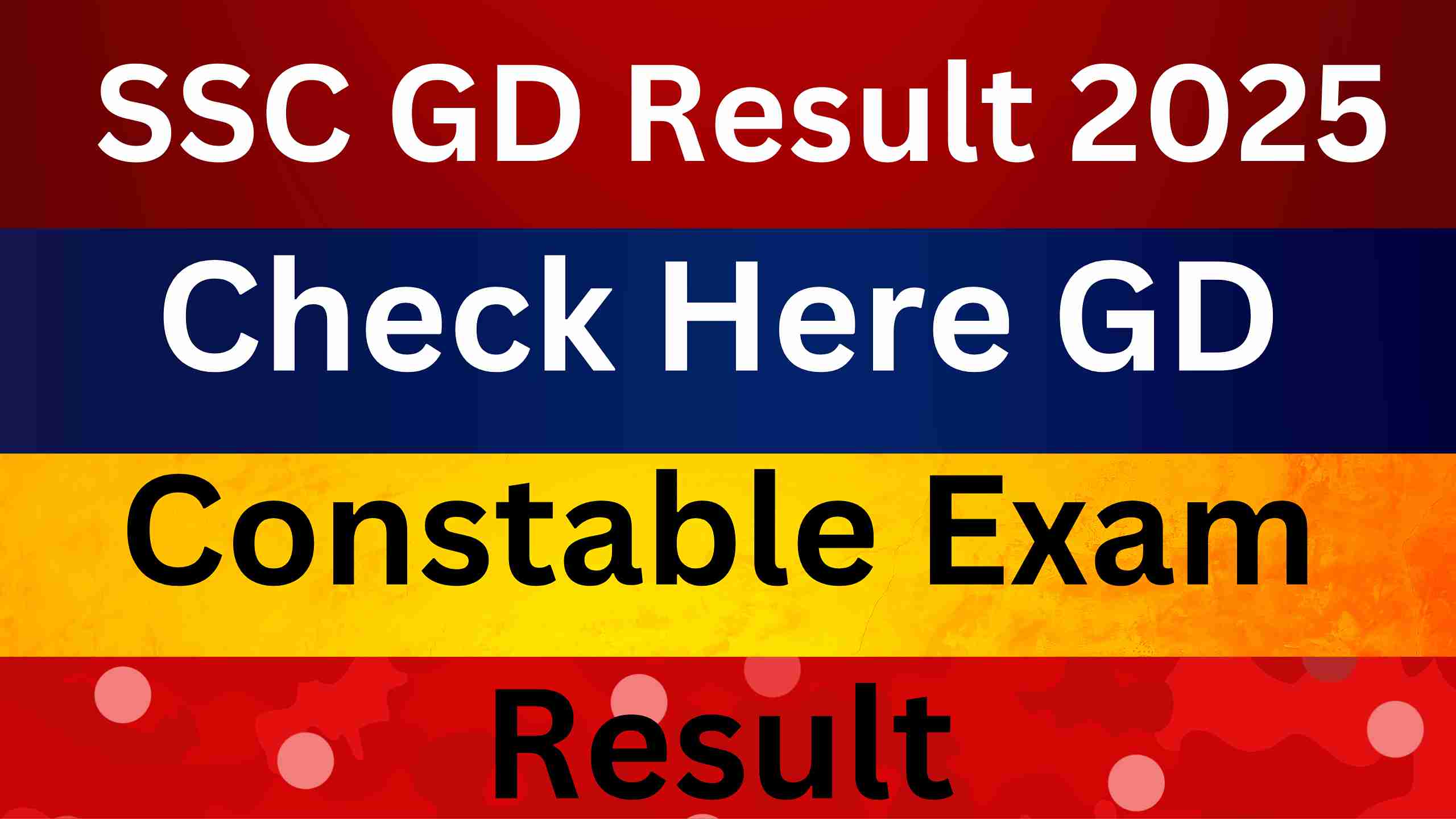 SSC GD Result 2025 Link Active: Check Here GD Constable Exam Result, Download Scorecard
