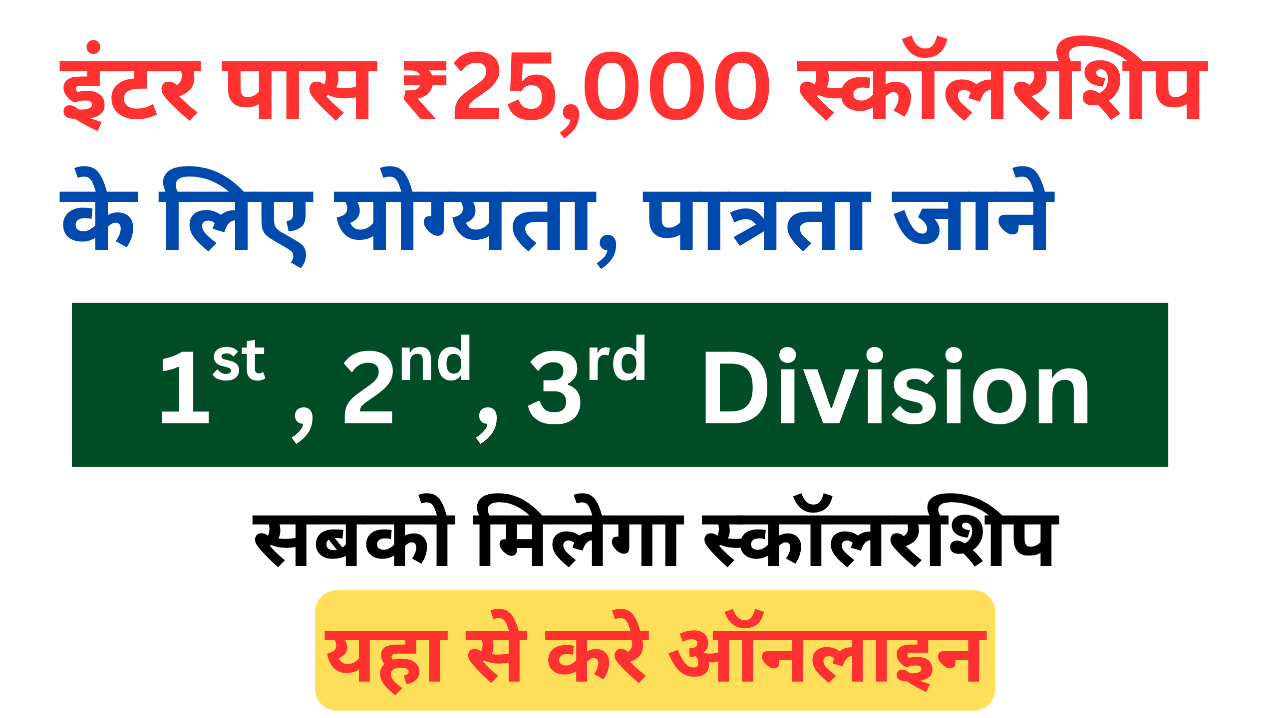 Inter Pass Kanya Utthan Yojana 2025 Online Apply : इंटर पास ₹25,000 स्कॉलरशिप के लिए योग्यता, पात्रता, दस्तावेज और लिस्ट में नाम कैसे देखें?